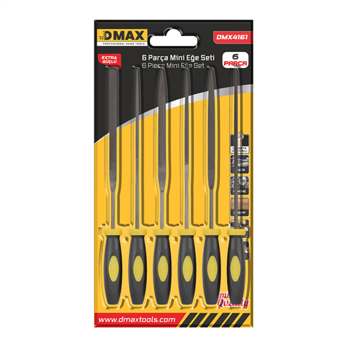 DMAX MİNİ EĞE SETİ PROF 6 PCS (120)